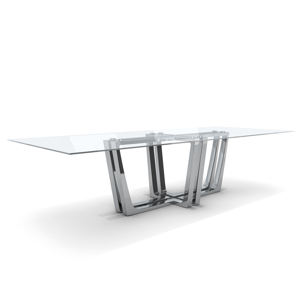 Stheno Glass Dining Table - ARDITI COLLECTION®