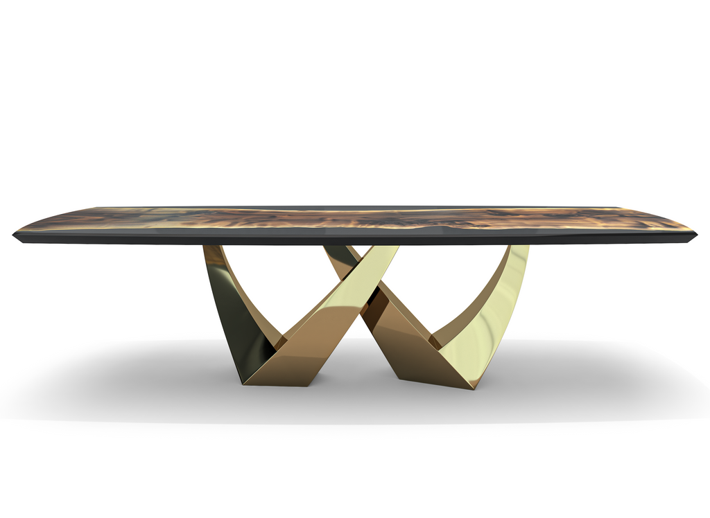 Ezio Walnut Wood Dining Table - ARDITI COLLECTION®