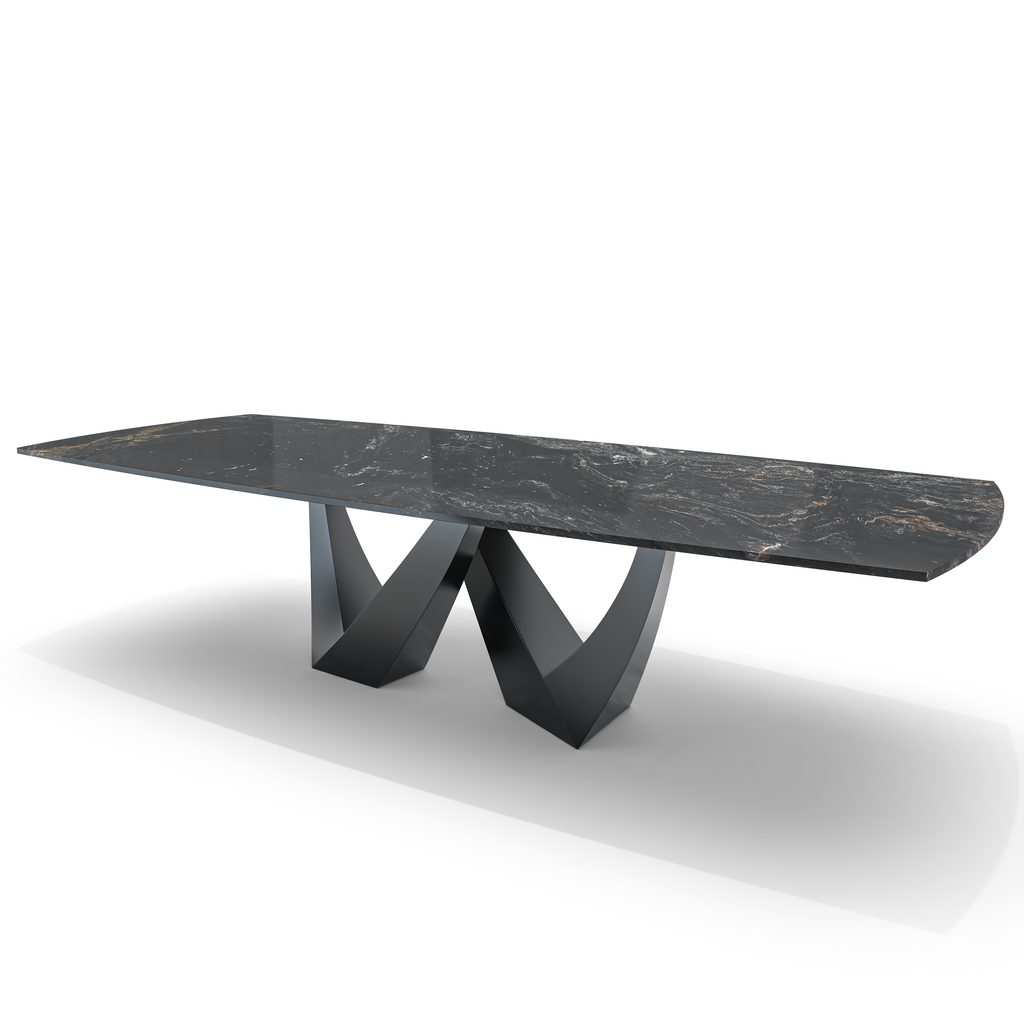 Ezio Black Marble Dining Table - ARDITI COLLECTION®