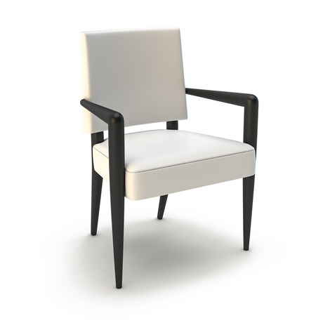 White & Black Athamas Dining Chair