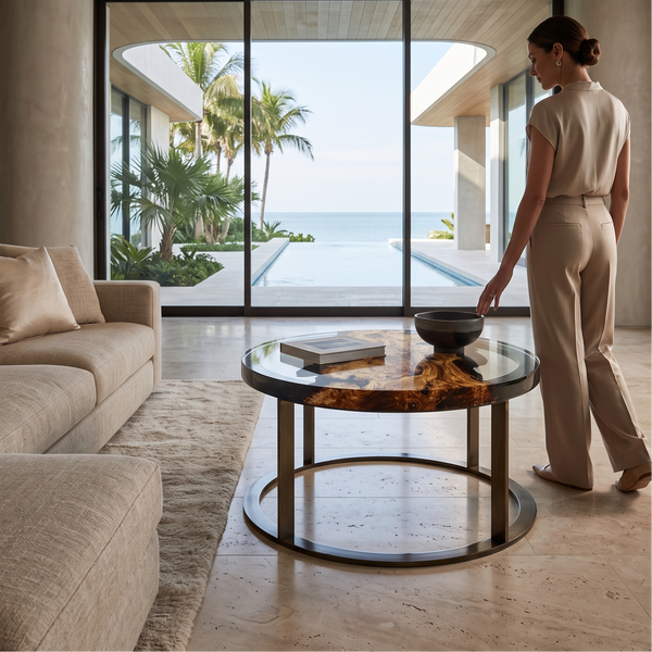 Bronze Dodona Silverberry Coffee Table