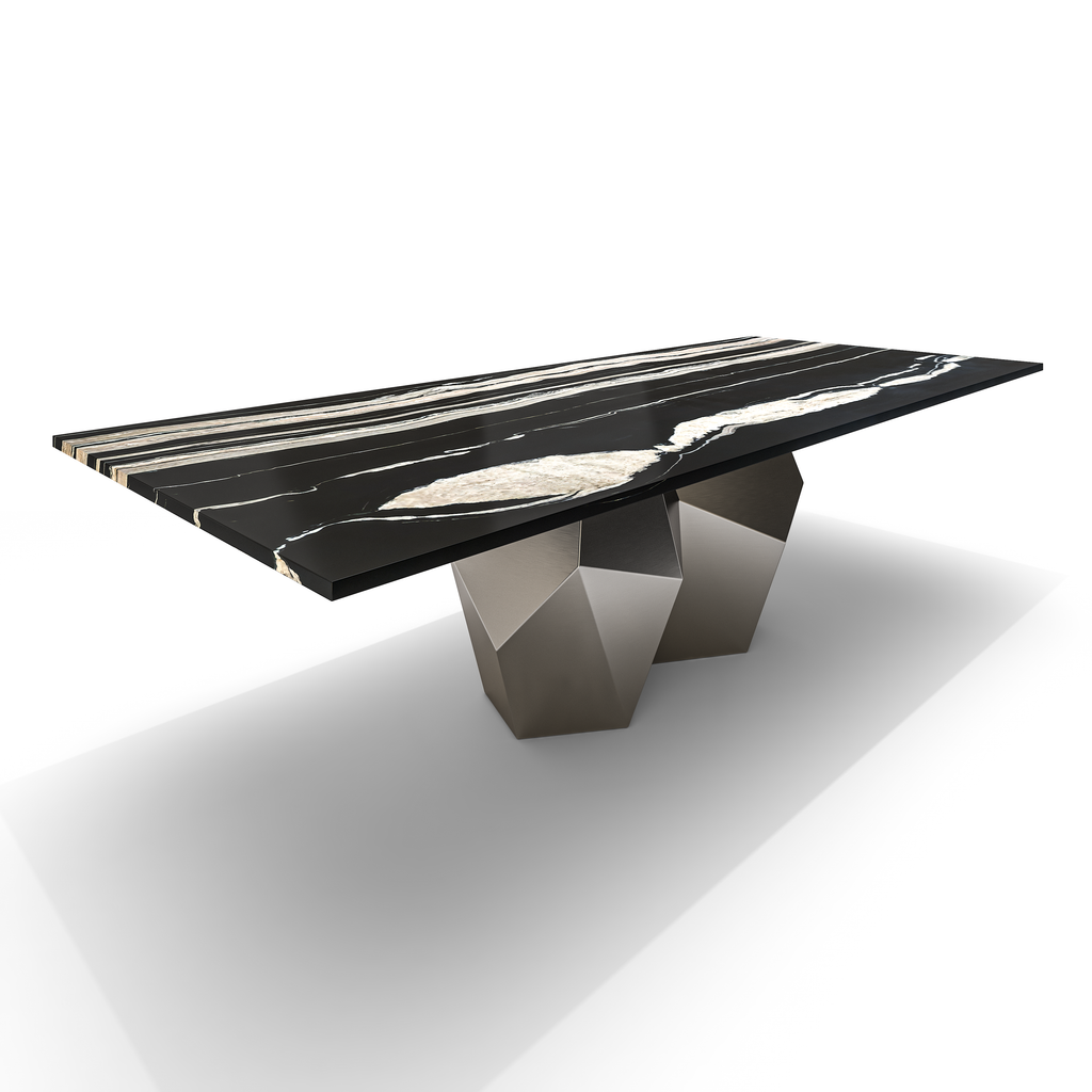 Medusa Black Marble Dining Table - ARDITI COLLECTION®