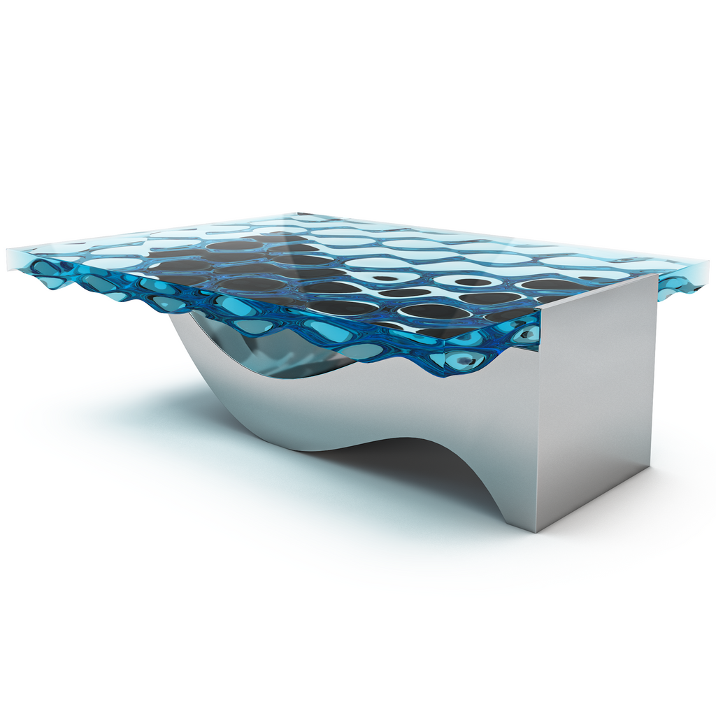 Ophion Wavy Resin Coffee Table - ARDITI COLLECTION®