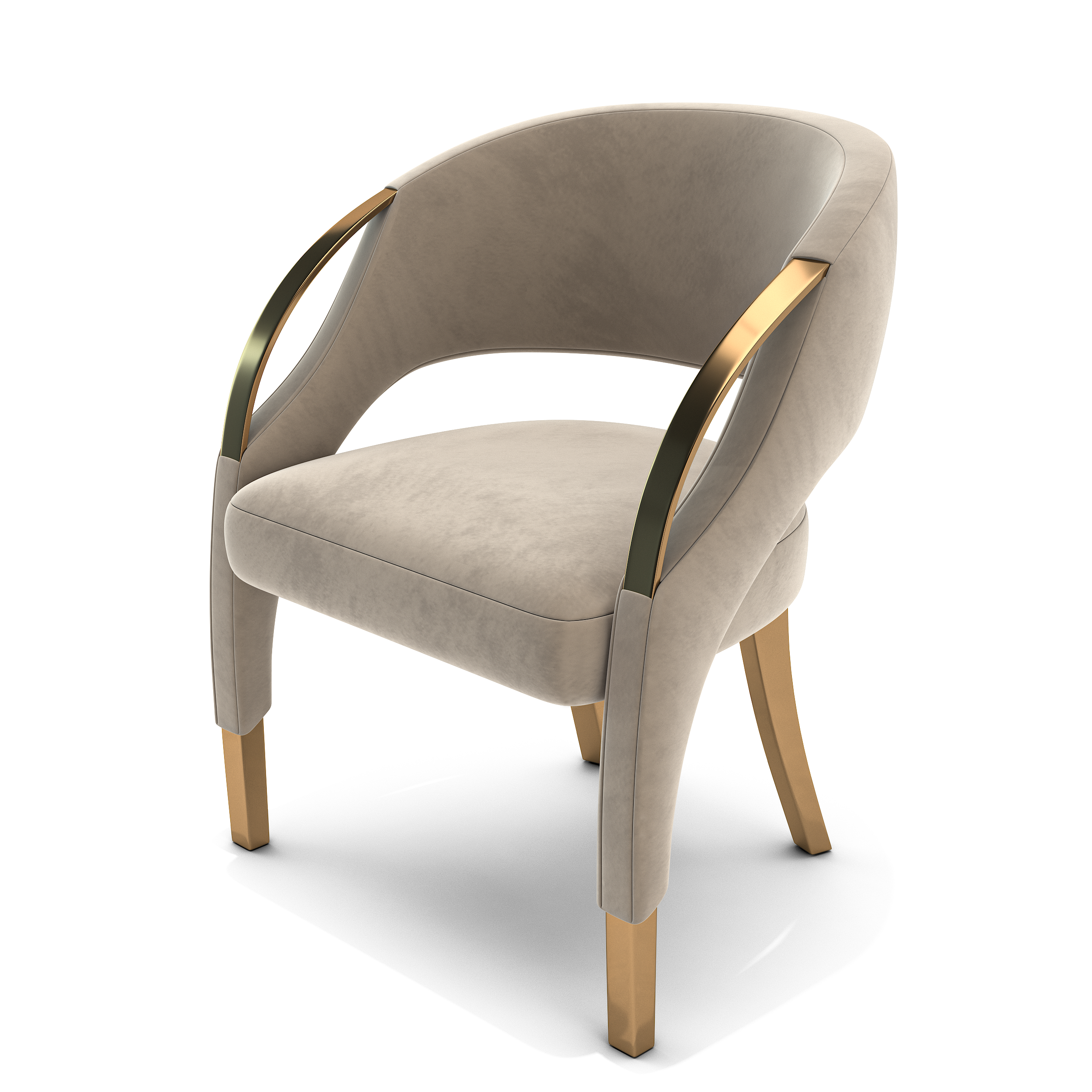 Beige Metis Dining Chair