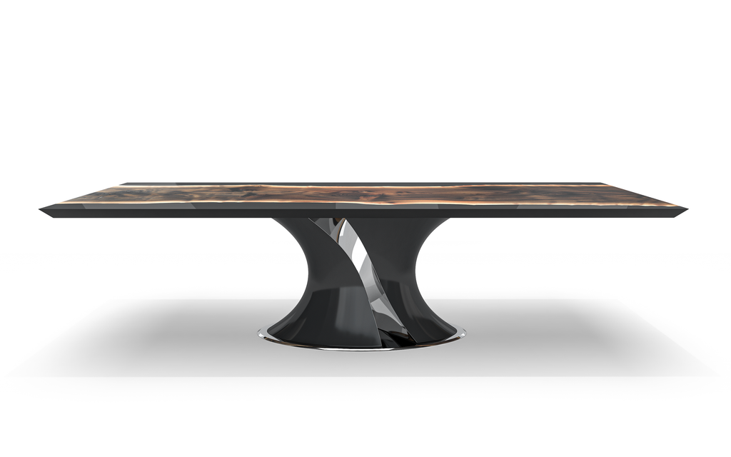 Melanios Walnut Wood Dining Table - ARDITI COLLECTION®