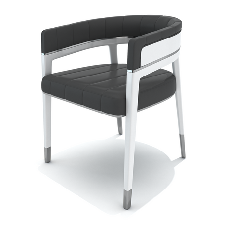 Black Callista Dining Chair
