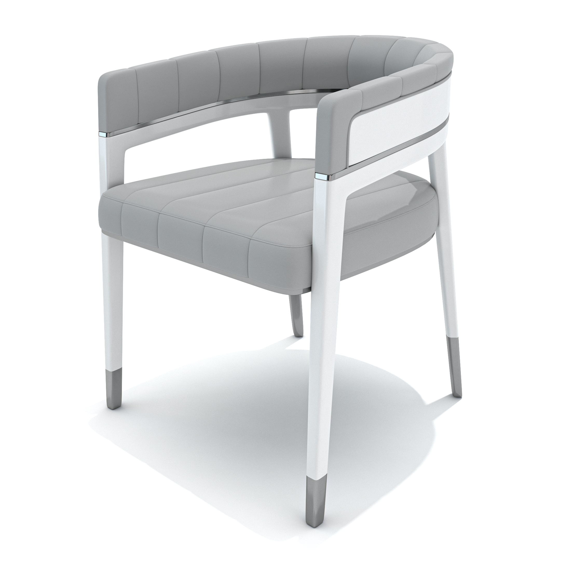 Gray Callista Dining Chair