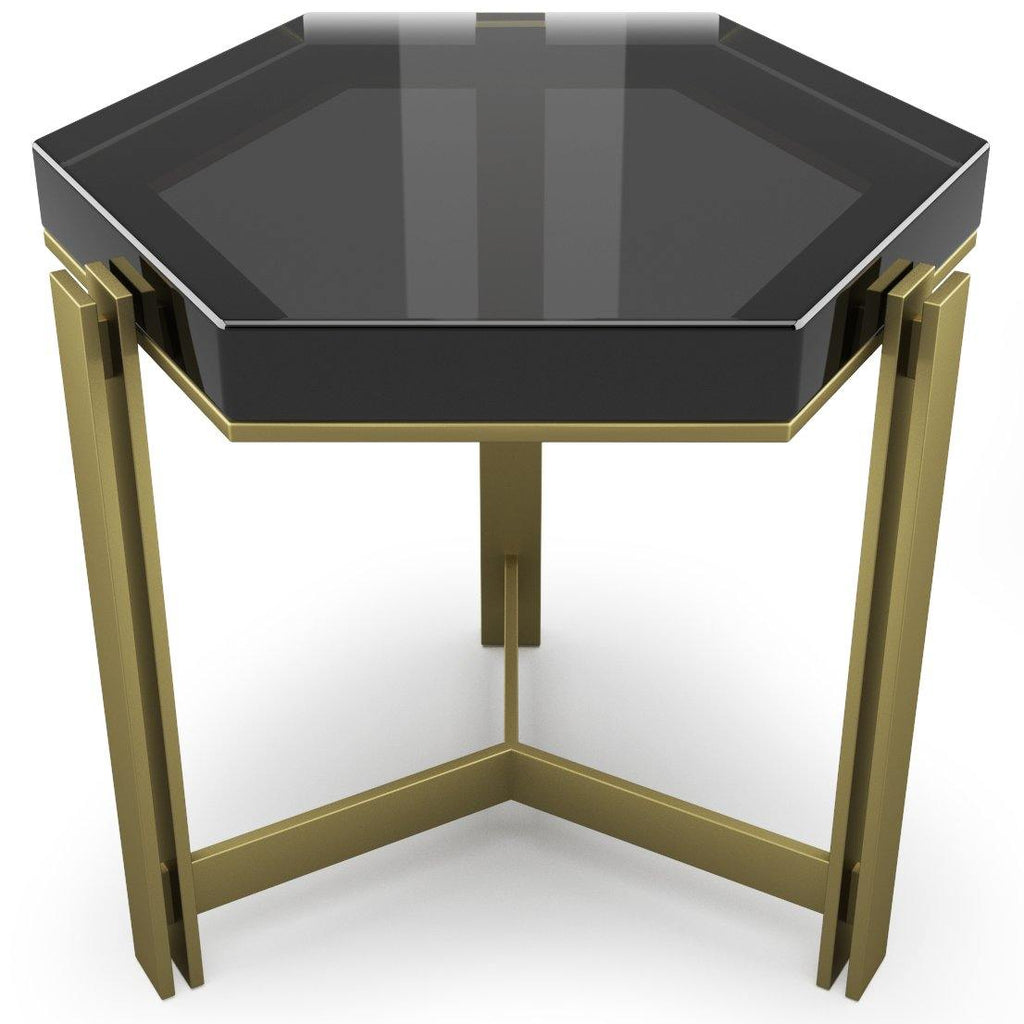 Black Candy Hexagonal Coffee Table - ARDITI COLLECTION®