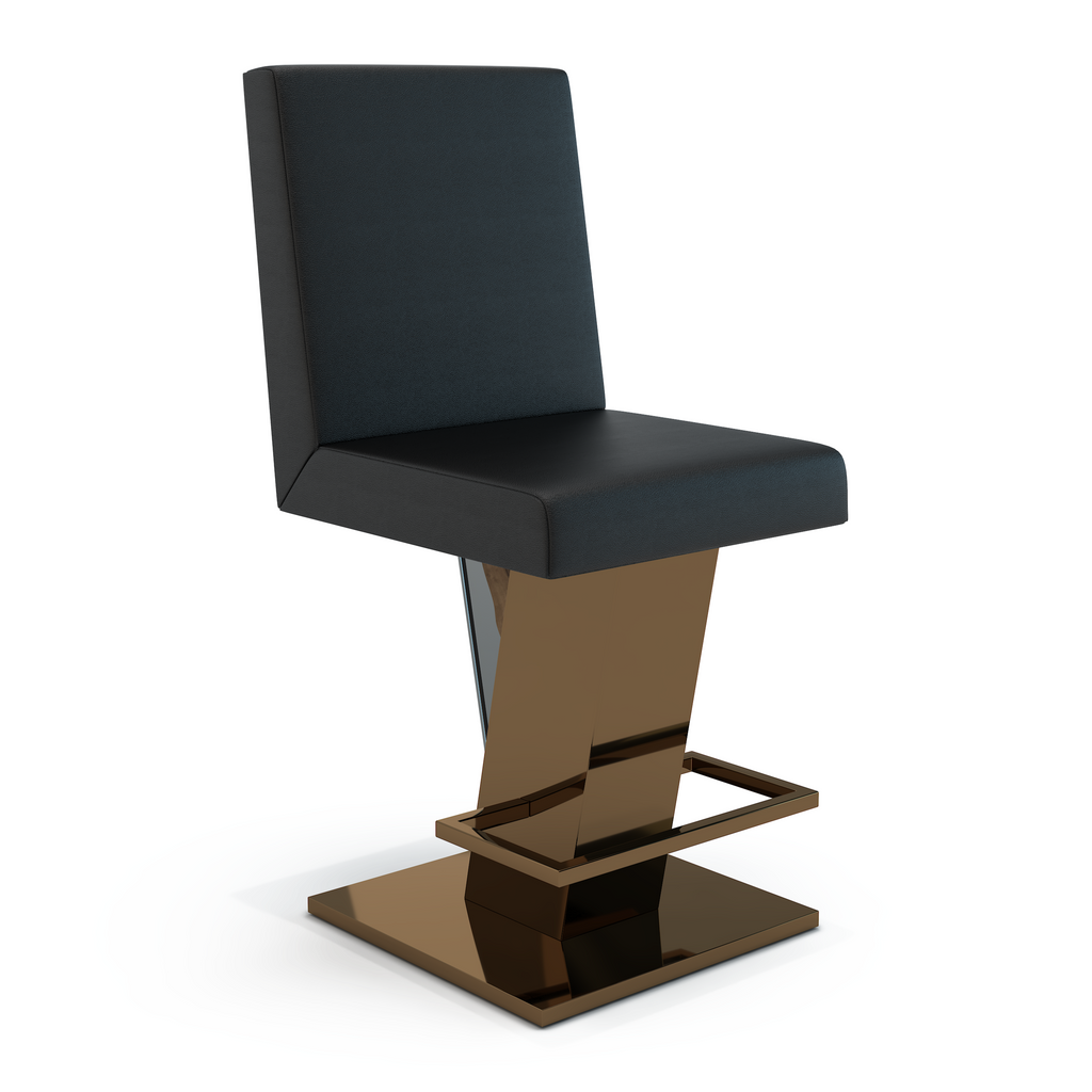 Black Evandros Counter/Bar Chair - ARDITI COLLECTION®