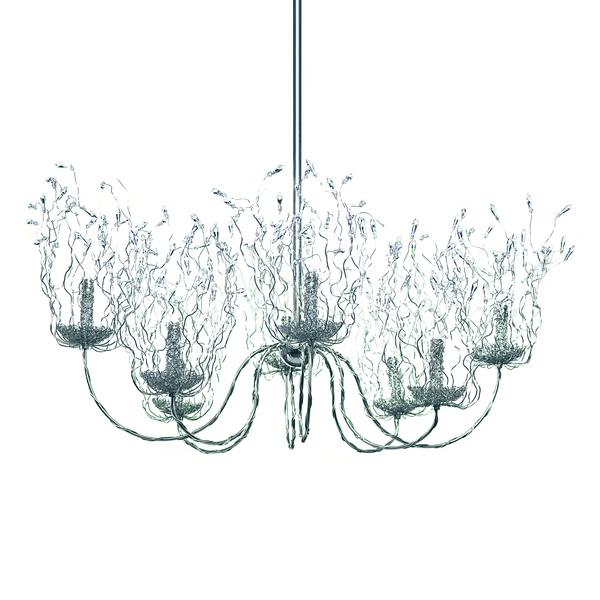Candles And Spirits Chandelier Oval
