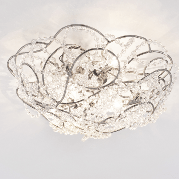 Modern crystal beaded ceiling light fixture for Coco Ceiling Lamp, stylish ceiling lamp