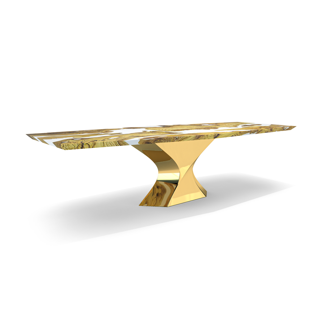 Calliope Olive Wood Dining Table - ARDITI COLLECTION®