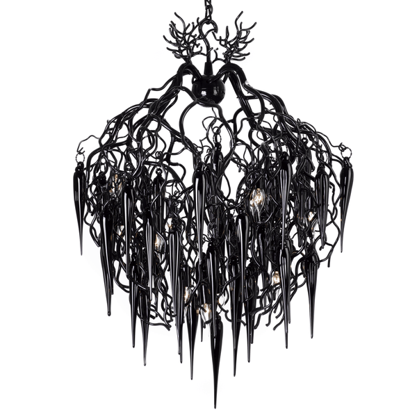Hollywood Icicles Chandelier Conical