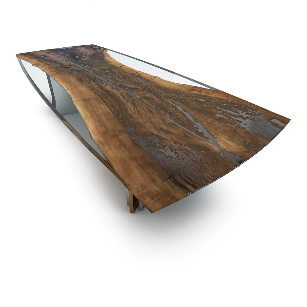 Meliades Walnut Wood Dining Table - ARDITI COLLECTION®
