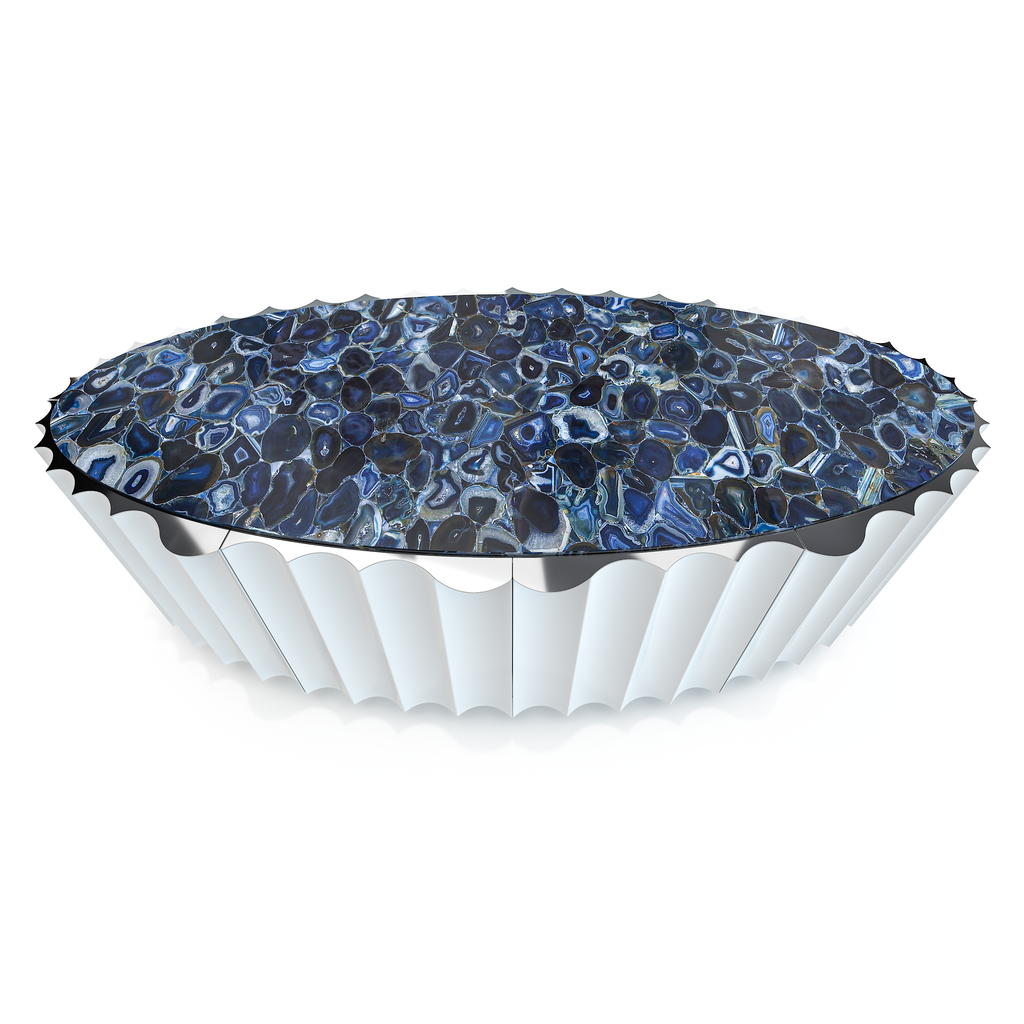 Fluted White Console - ARDITI COLLECTION®